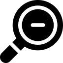 ui,magnifying glass,loupe,detective,zoom,zoom out